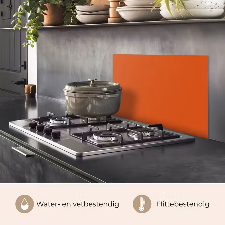 Sienna - Aarde - Kleuren - Effen keuken achterwand spatscherm klein 900 -usp_NL