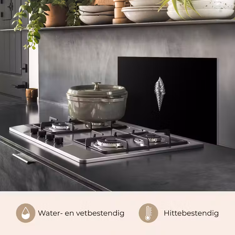 Softijs - Realistisch - Futuristisch keuken achterwand spatscherm klein -usp_NL