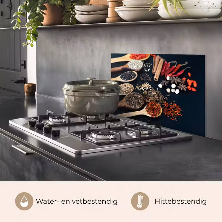 Specerijen Symfonie keuken achterwand spatscherm klein -usp_NL