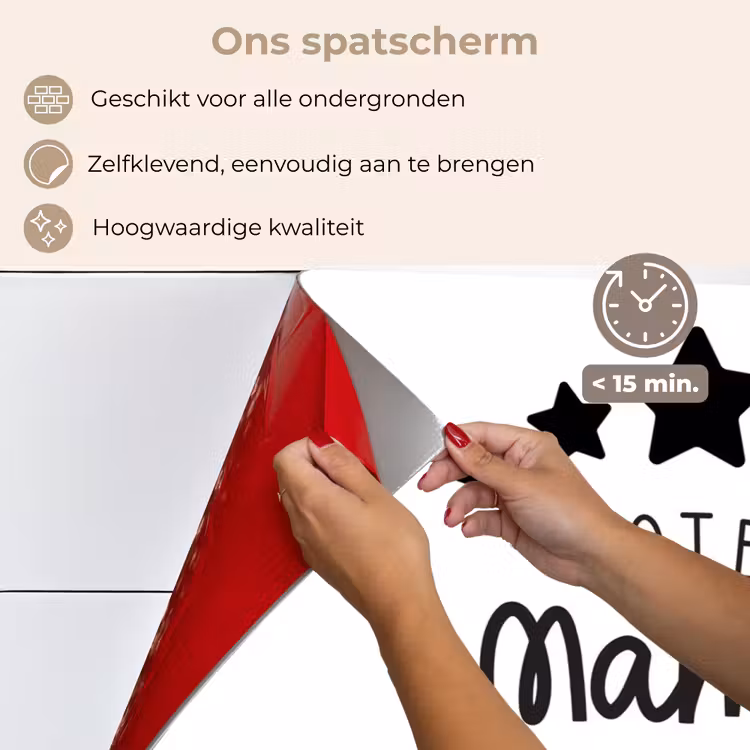 Spreuken - Hotel mama always open - Mama - Quotes keuken achterwand spatscherm klein -spatscherm_NL