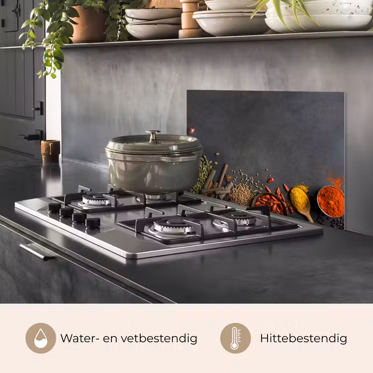 Stilleven van Specerijen en Aroma's keuken achterwand spatscherm klein -usp_NL