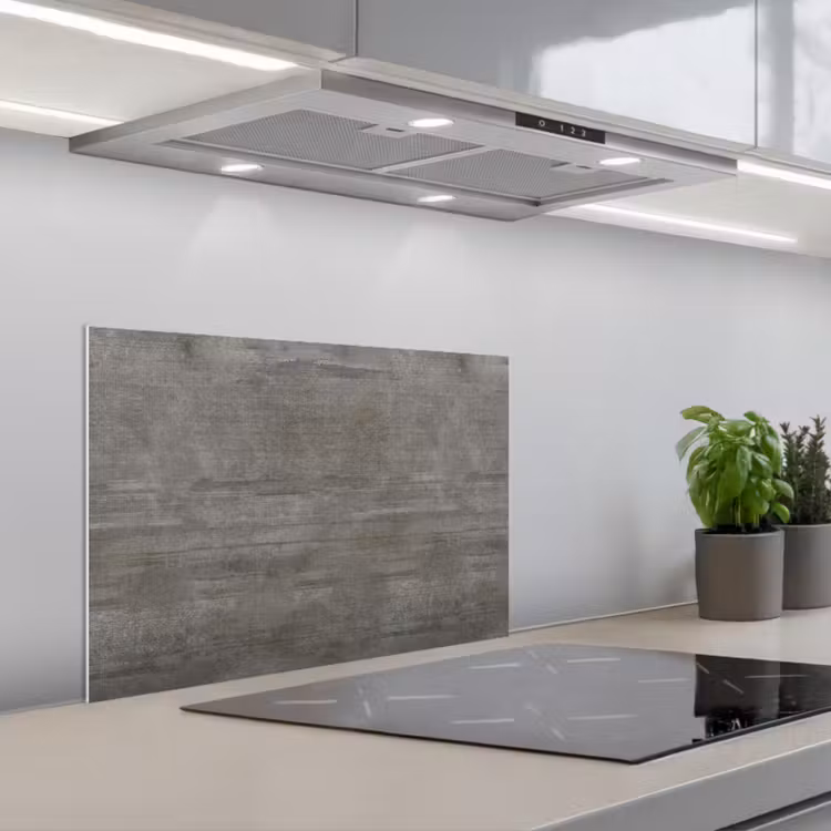 Structuur - Beton - Steen - Patronen keuken achterwand spatscherm klein 900 -3d_schuin