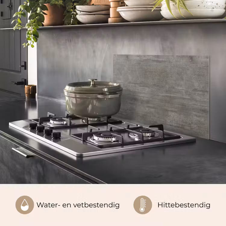 Structuur - Beton - Steen - Patronen keuken achterwand spatscherm klein 900 -usp_NL