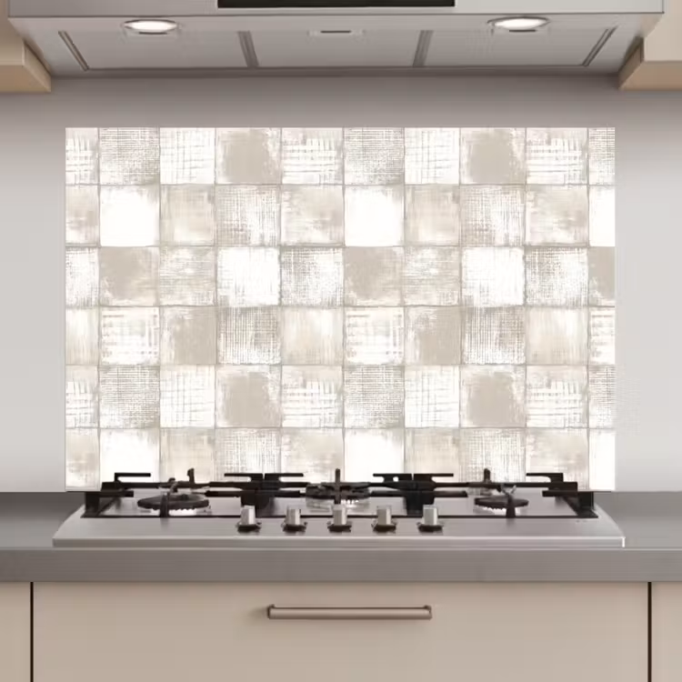 Tegel - Patroon - Verweerd keuken achterwand spatscherm klein 900 -3d_website
