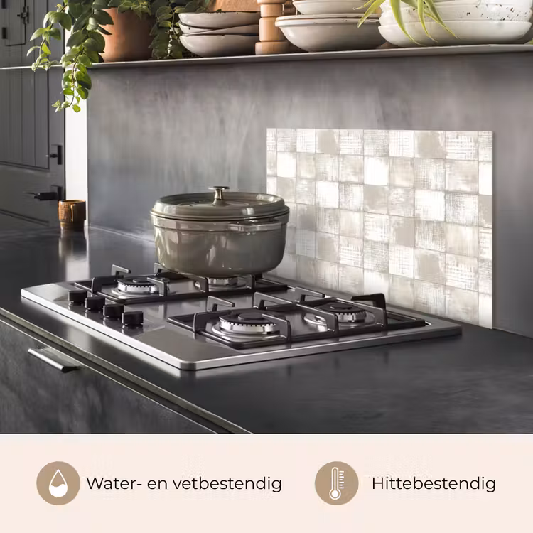 Tegel - Patroon - Verweerd keuken achterwand spatscherm klein 900 -usp_NL