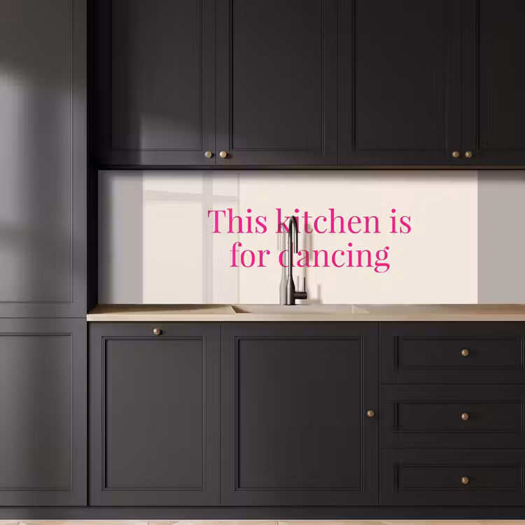 This kitchen is for dancing keuken achterwand 2 middel -sfeer1