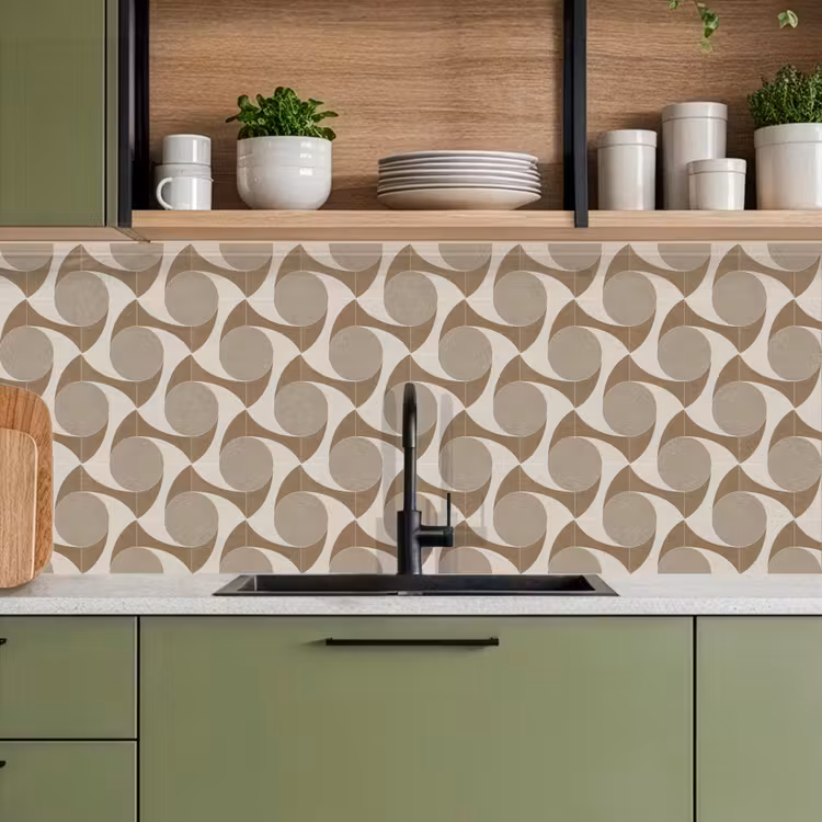 Tijdloos - Evenwicht - Beige - Taupe keuken achterwand 2 middel 871 -sfeer3