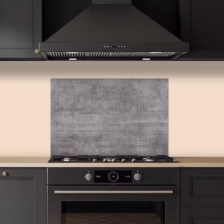 Verweerd Betonnen Doek keuken achterwand spatscherm klein -sfeer1