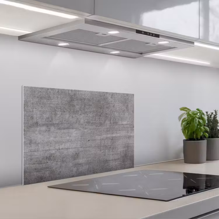 Verweerd Betonnen Doek keuken achterwand spatscherm klein -3d_schuin