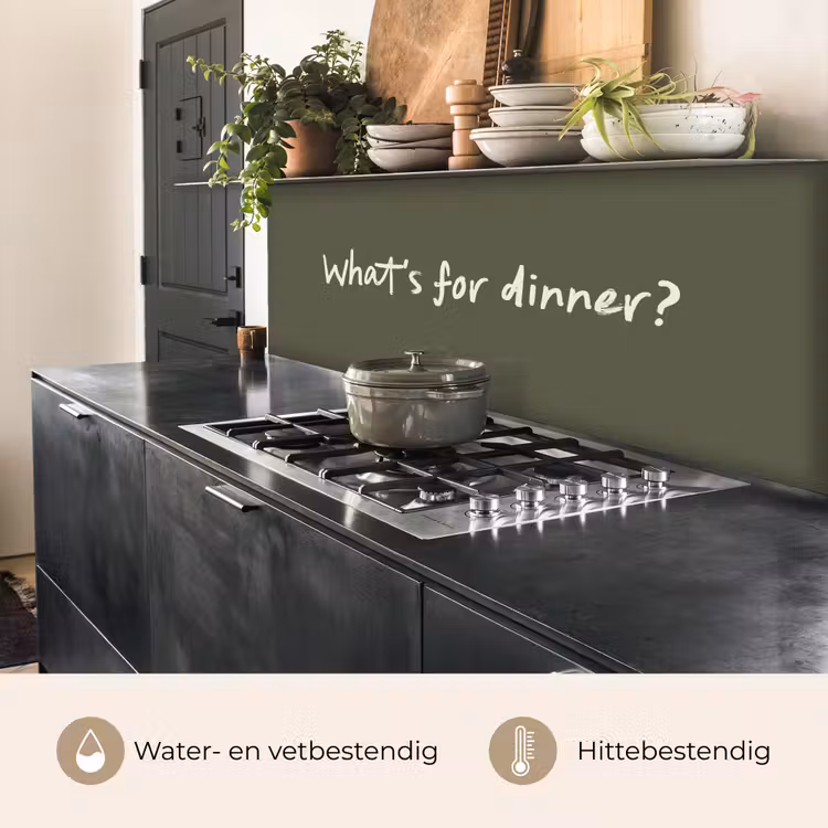 Whats for dinner? keuken achterwand 2 middel -usp_NL