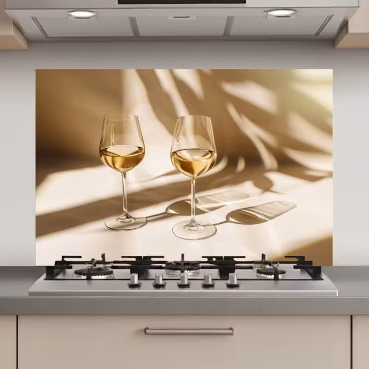 Wijn - Wijnglazen - Wit keuken achterwand spatscherm klein -3d_website
