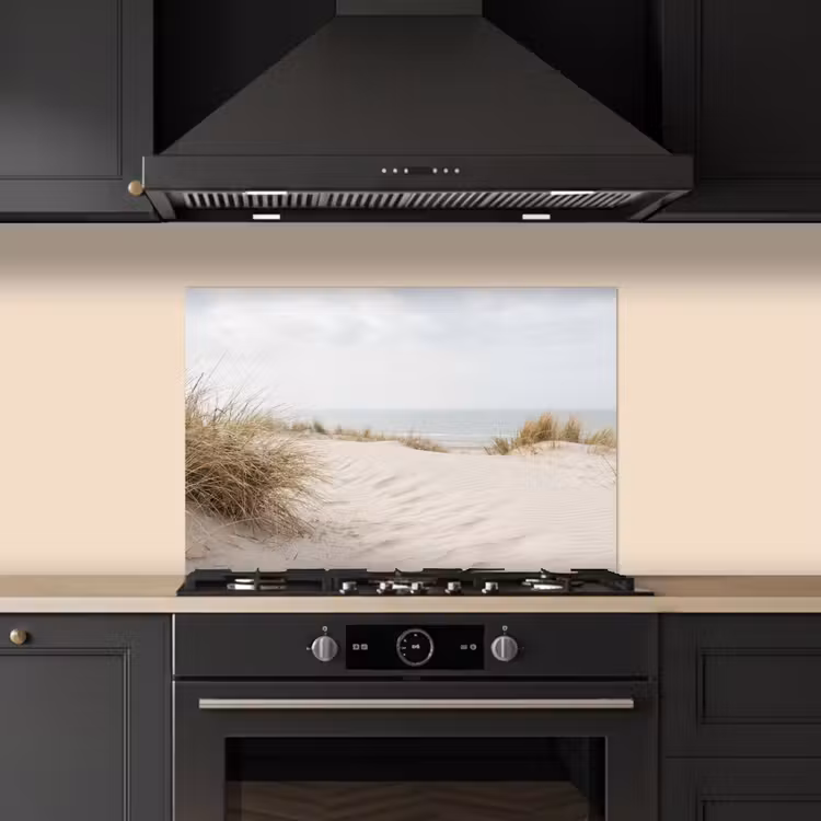 Wolken - Duinlandschap - Zand keuken achterwand spatscherm klein -sfeer1