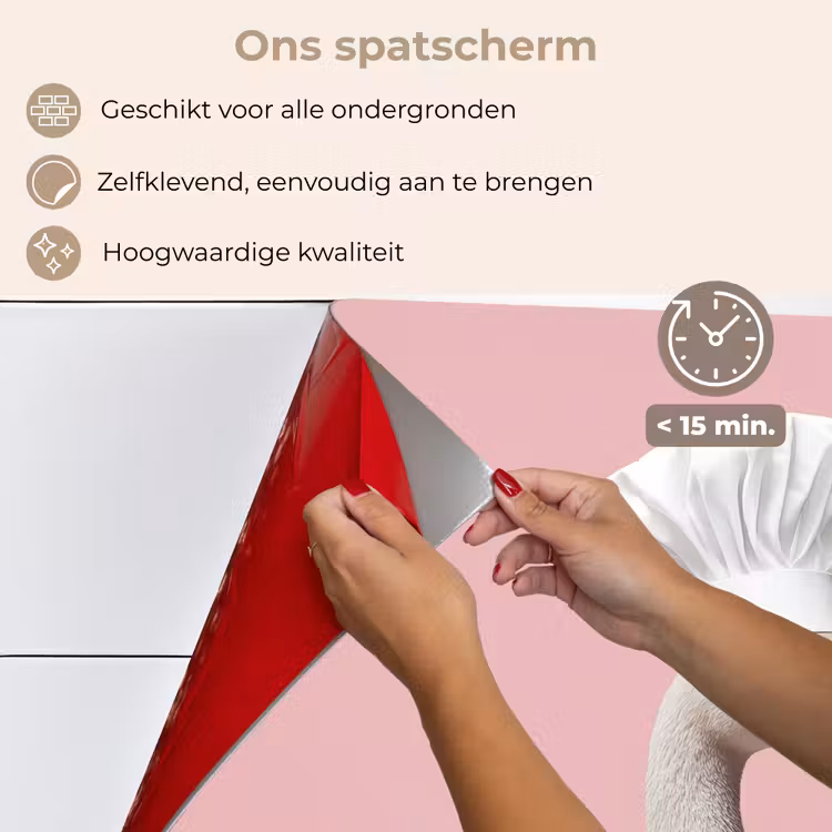Zwaan - Koksmuts - Mooi - Klassiek keuken achterwand spatscherm klein -spatscherm_NL
