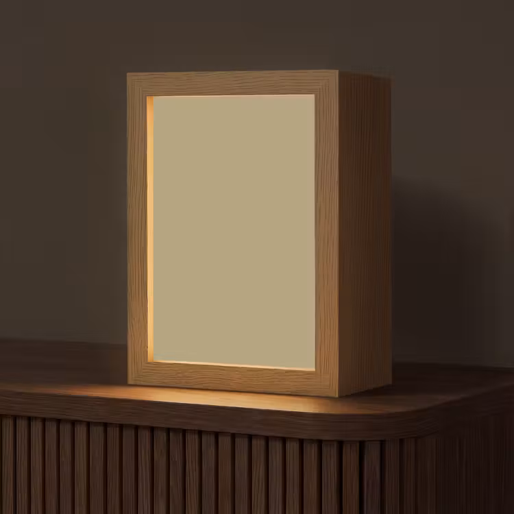 Antique - Moss - Groen Light Box met kabel (Tafellamp) klein 925 -z3d_website