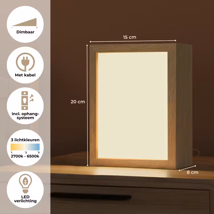 Arctic - Daisy - Nude Light Box met kabel (Tafellamp) klein 925 -USP_NL
