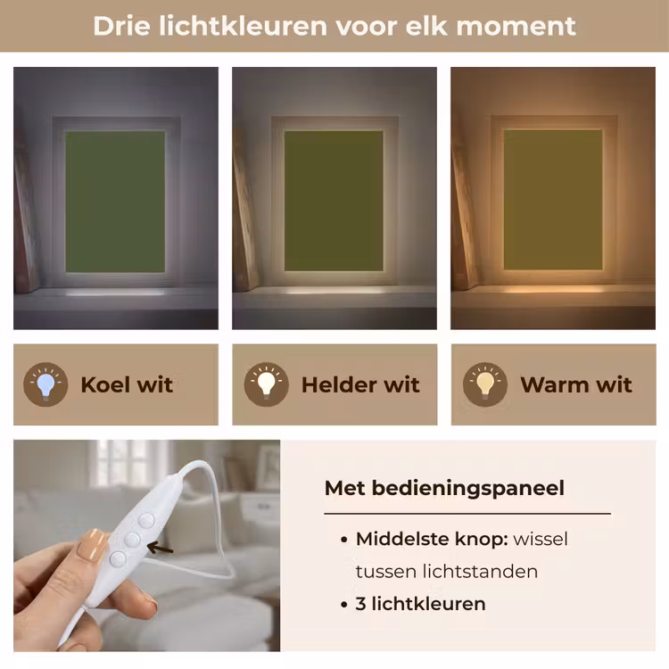Dark - Olive - Groen Light Box met kabel (Tafellamp) klein 925 -USP_lichtkleurNL
