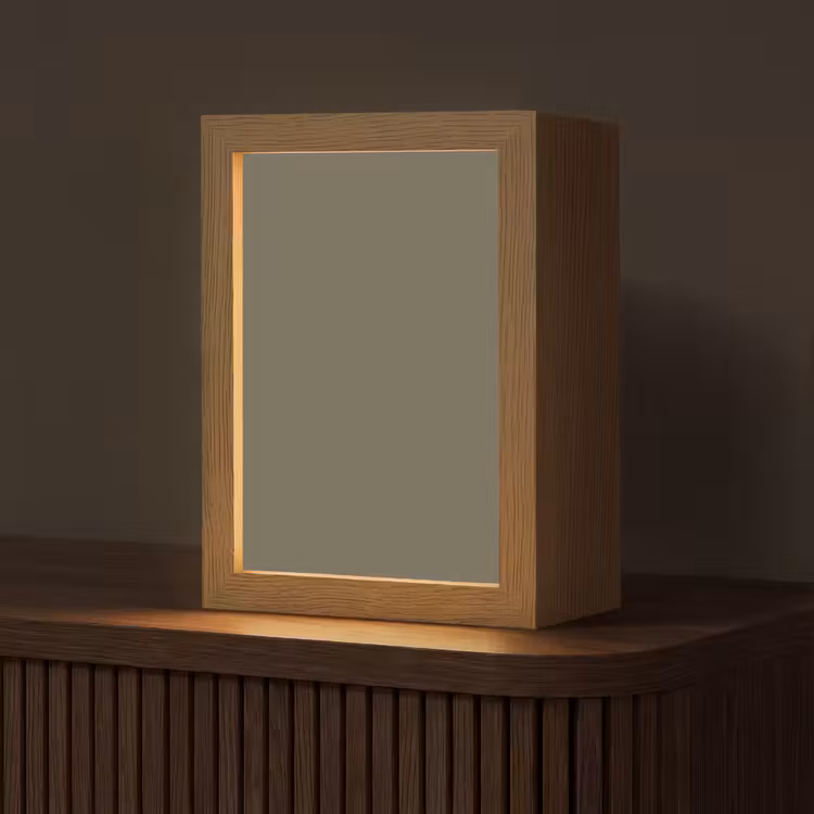 Deep - Khaki - Groen Light Box met kabel (Tafellamp) klein 925 -z3d_website