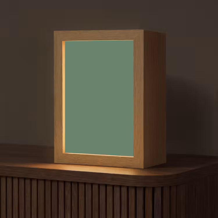 Deep - Sagewood - Groen Light Box met kabel (Tafellamp) klein 925 -z3d_website