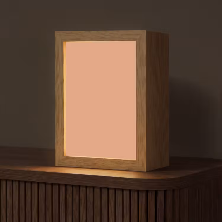 Desert - Coral - Koraal Light Box met kabel (Tafellamp) klein 925 -z3d_website