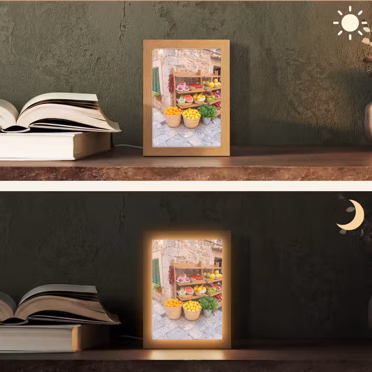 Tafellamp - Fruit - Markt - Vers - Fruit - Markt - Vers Light Box met kabel (Tafellamp) klein