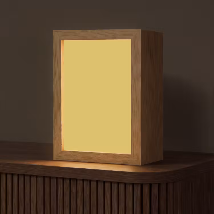 Golden - Victory - Geel Light Box met kabel (Tafellamp) klein 925 -z3d_website