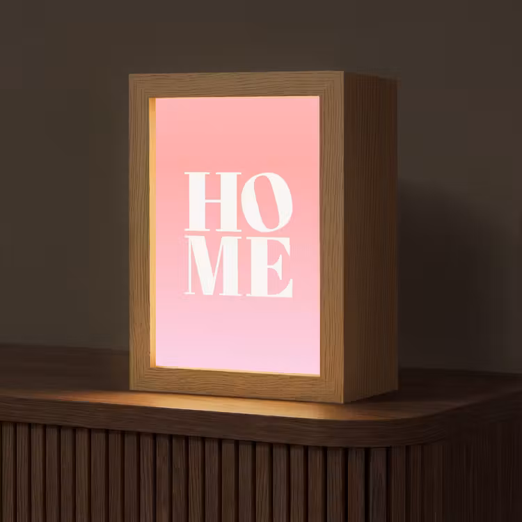 Home - Letters - Groot - Roze Light Box met kabel (Tafellamp) klein -z3d_website