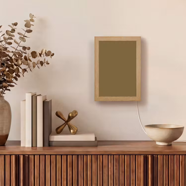 Hunter - Groen - Herfst Light Box met kabel (Tafellamp) klein 925 -sfeer2