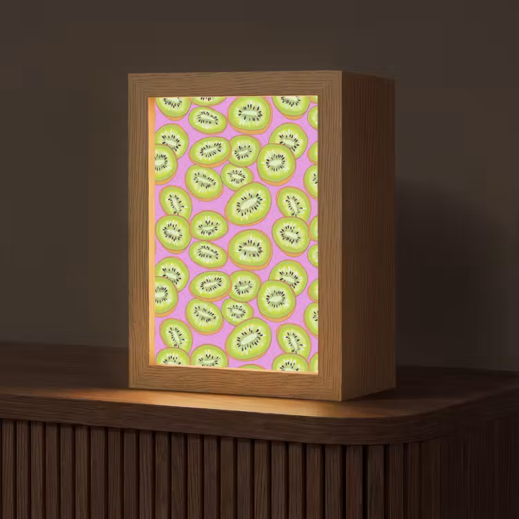 Kiwi - Speels - Groen Light Box met kabel (Tafellamp) klein 925 -z3d_website