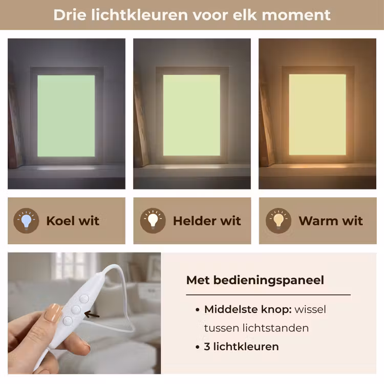 Light - Lime - Groen Light Box met kabel (Tafellamp) klein 925 -USP_lichtkleurNL
