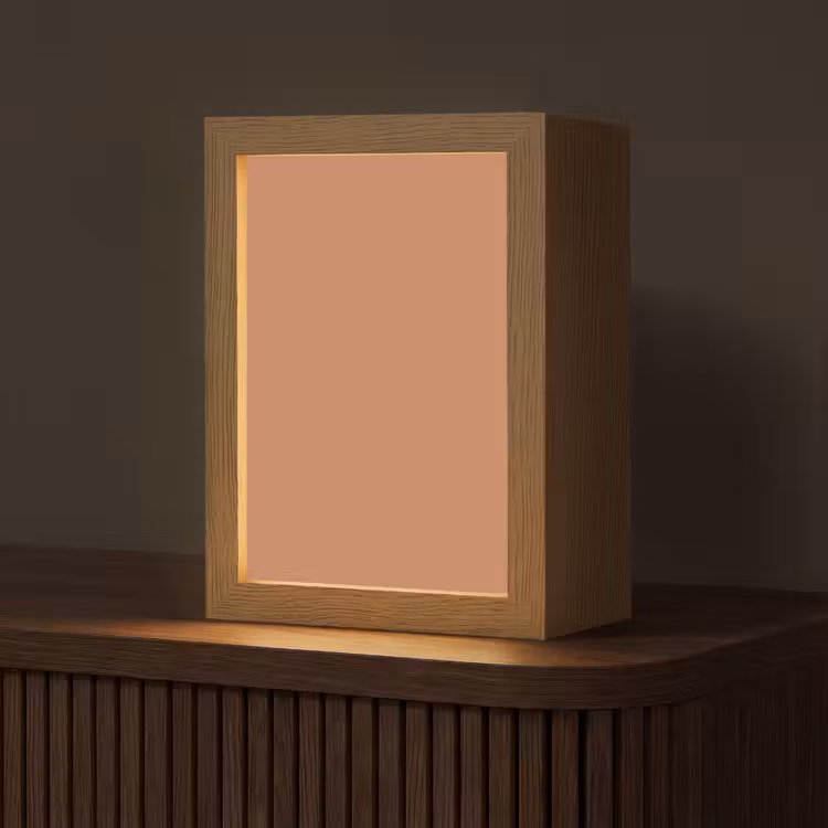 Little - Italy - Oranje Light Box met kabel (Tafellamp) klein 925 -z3d_website