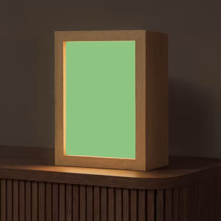 Meadow - Green - Groen Light Box met kabel (Tafellamp) klein 925 -z3d_website