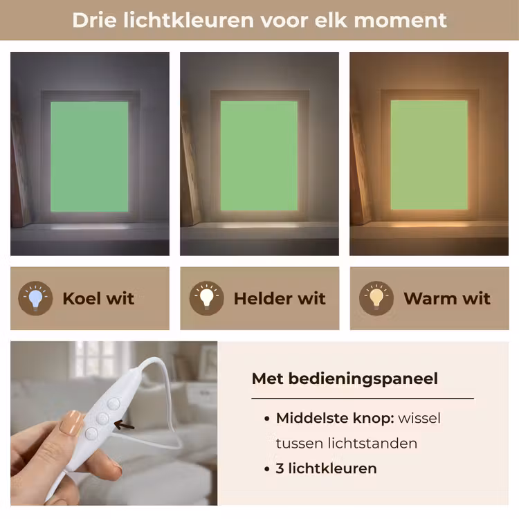 Meadow - Green - Groen Light Box met kabel (Tafellamp) klein 925 -USP_lichtkleurNL