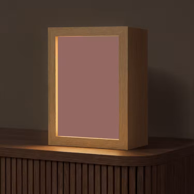 Muted - Raisin - Rood Light Box met kabel (Tafellamp) klein 925 -z3d_website