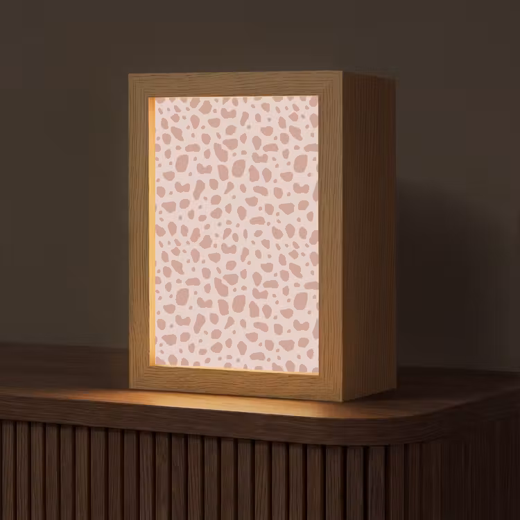 Nude - Luipaard - Tinten Light Box met kabel (Tafellamp) klein 925 -z3d_website