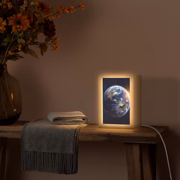 Tafellamp - Planeet - Ruimte - Kosmos - Planeet - Ruimte - Kosmos Light Box met kabel (Tafellamp) klein