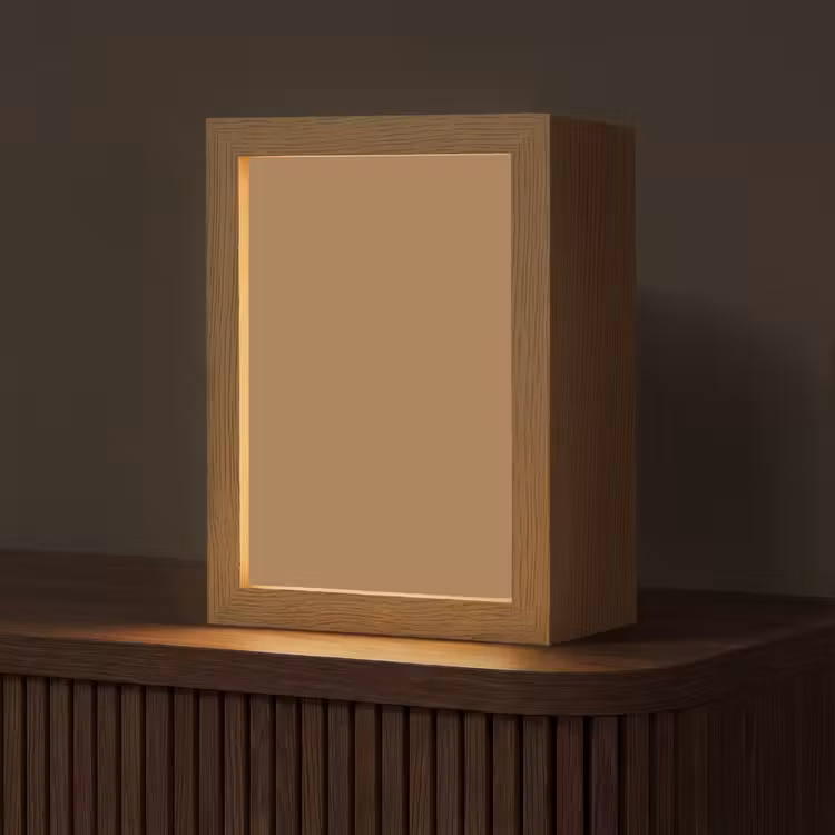 Sahara - Earth - Oranje Light Box met kabel (Tafellamp) klein 925 -z3d_website