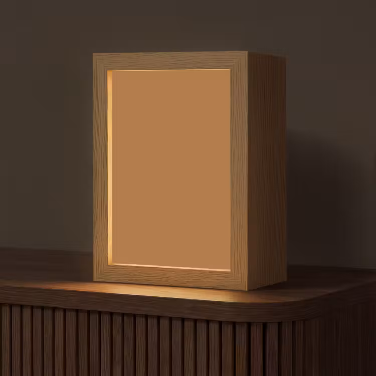 Spiced - Cinnamon - Bruin Light Box met kabel (Tafellamp) klein 925 -z3d_website