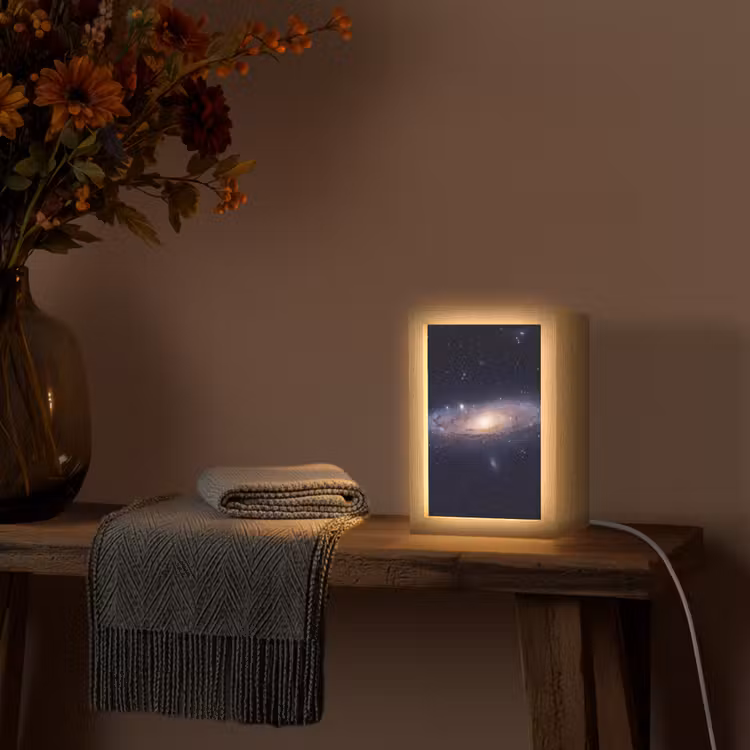 Tafellamp - Sterrenstelsel - Ruimte - Kosmos - Sterrenstelsel - Ruimte - Kosmos Light Box met kabel (Tafellamp) klein