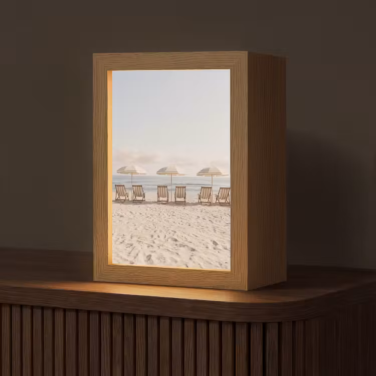 Strand - Stoelen - Parasol Light Box met kabel (Tafellamp) klein -z3d_website