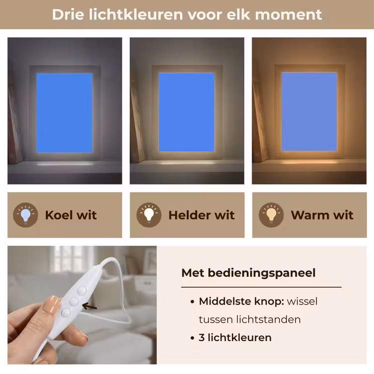 Vivid - Cobalt - Blauw Light Box met kabel (Tafellamp) klein 925 -USP_lichtkleurNL