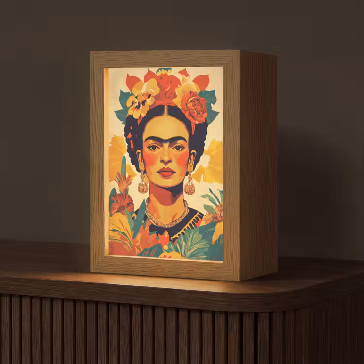 Vrouwelijk - Bloemen - Sieraden Light Box met kabel (Tafellamp) klein -z3d_website