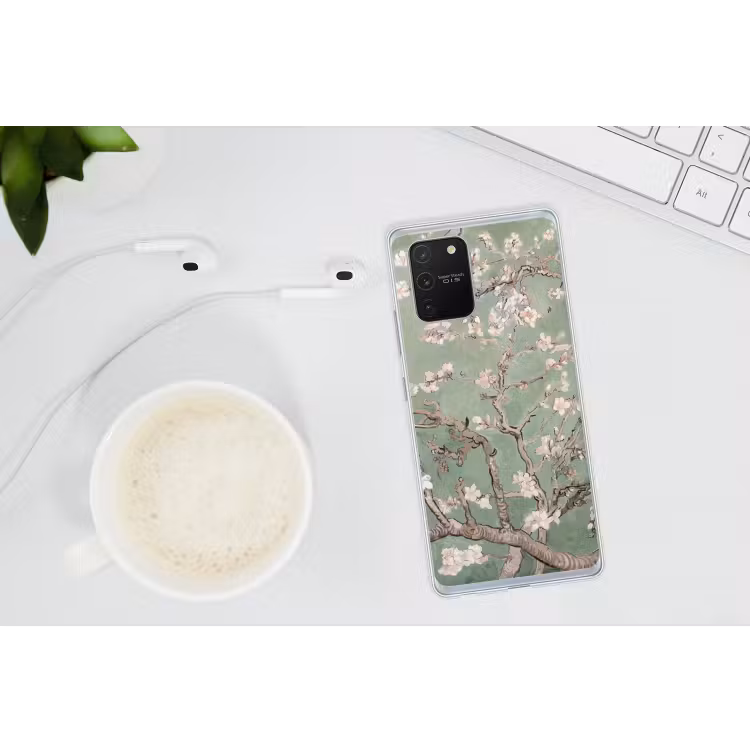Amandelbloesem - Kunst - Van Gogh - Groen Telefoonhoesje Samsung Galaxy S10 Lite klein -oordopS10Lite