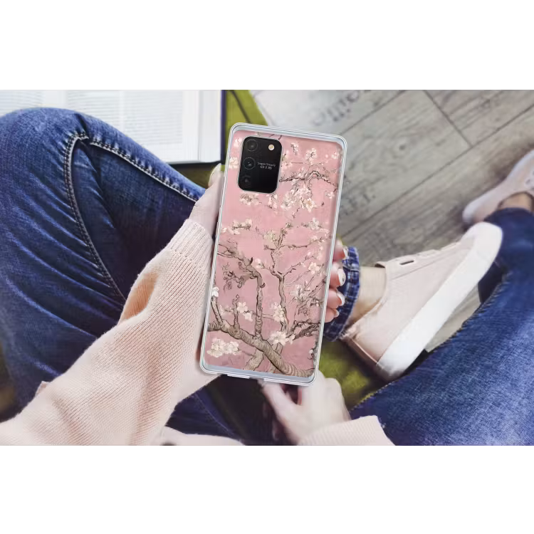 Amandelbloesem - Kunst - Van Gogh - Roze Telefoonhoesje Samsung Galaxy S10 Lite klein -handS10Lite