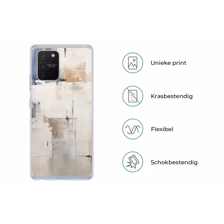 Aquarel - Abstract - Kunst Telefoonhoesje Samsung Galaxy S10 Lite klein -specsS10Lite