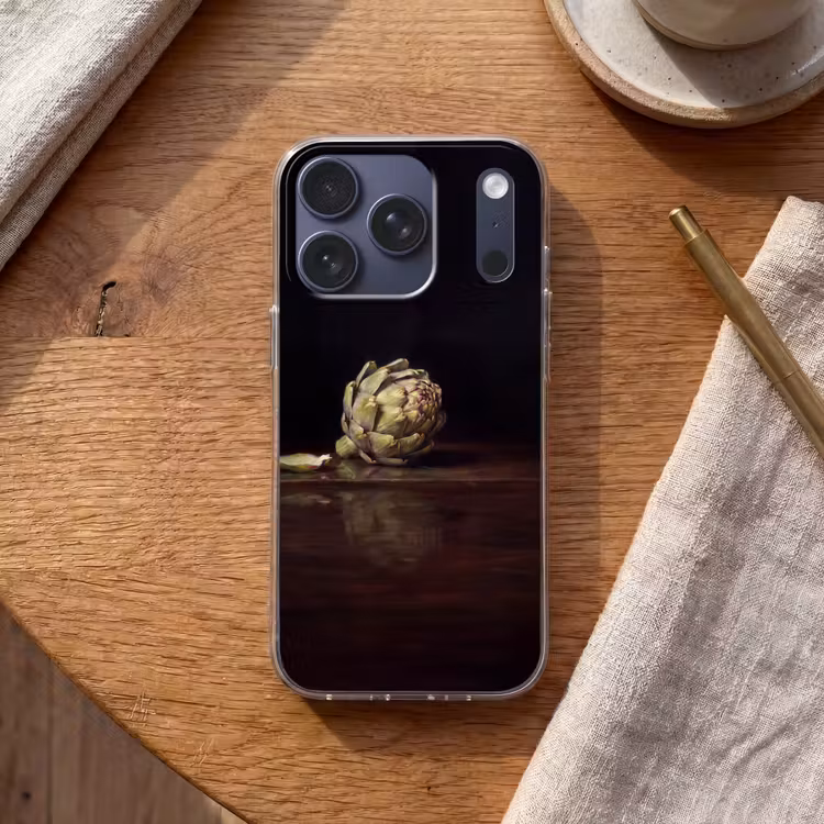 Telefoonhoesje - Artichok - Eten - Klassiek - Artichok - Eten - Klassiek Telefoonhoesje iPhone 17 Pro klein