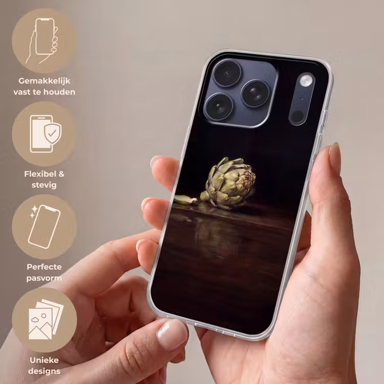 Telefoonhoesje - Artichok - Eten - Klassiek - Artichok - Eten - Klassiek Telefoonhoesje iPhone 17 Pro klein