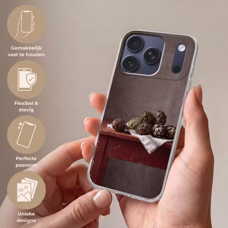 Telefoonhoesje - Artisjok - Eten - Rustiek - Artisjok - Eten - Rustiek Telefoonhoesje iPhone 17 Pro klein