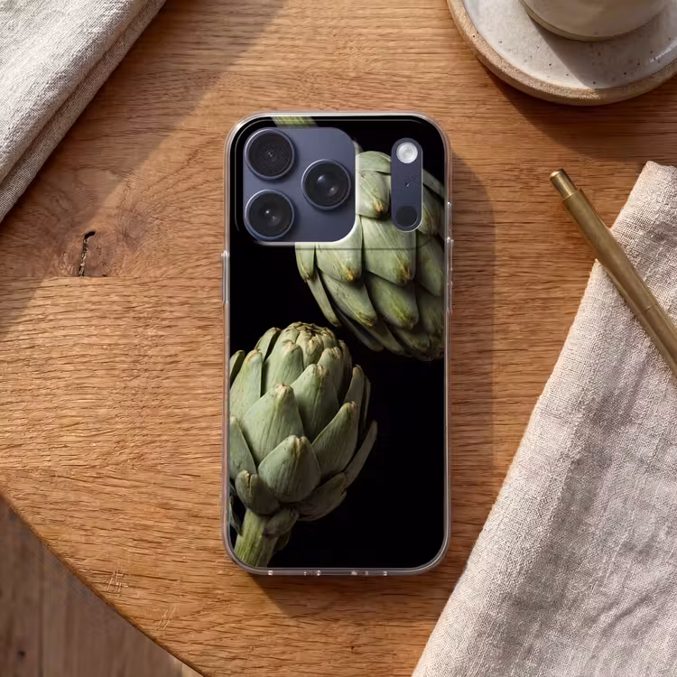 Telefoonhoesje - Artisjok - Groen - Eten - Artisjok - Groen - Eten Telefoonhoesje iPhone 17 Pro klein