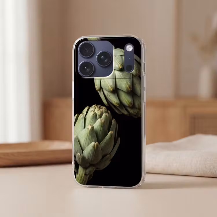 Telefoonhoesje - Artisjok - Groen - Eten - Artisjok - Groen - Eten Telefoonhoesje iPhone 17 Pro klein