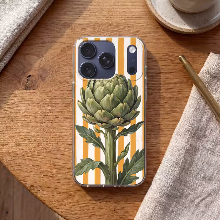 Telefoonhoesje - Artisjok - Modern - Groente - Artisjok - Modern - Groente Telefoonhoesje iPhone 17 Pro klein